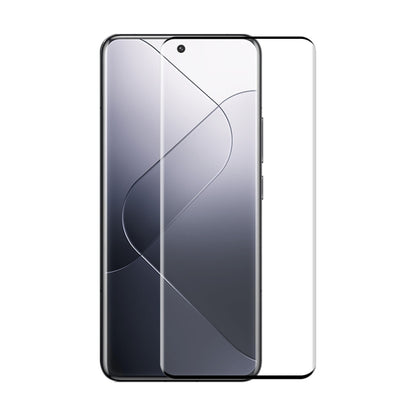 Curved tempered glass screen protector film for smartphone, clear anti-scratch cover