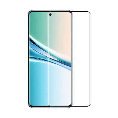Tempered glass screen protector film for smartphone, clear cover with edge alignment