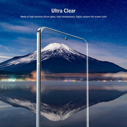 Tempered glass screen protector (2-pack) with clear, smooth glass surface