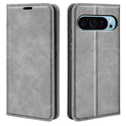 Retro-skin Magnetic Suction Leather Phone Case, For Google Pixel 11a, For Google Pixel 11 Pro XL, For Google Pixel 10 Pro XL, For Google Pixel 8a, For Google Pixel 9a, For Google Pixel 9 Pro XL, For Google Pixel 11 / 11 Pro, For Google Pixel 10 / 10 Pr...