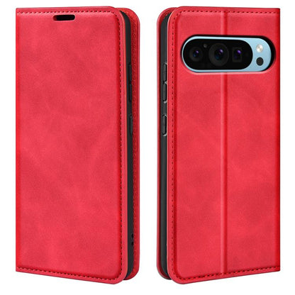 Retro-skin Magnetic Suction Leather Phone Case, For Google Pixel 11a, For Google Pixel 11 Pro XL, For Google Pixel 10 Pro XL, For Google Pixel 8a, For Google Pixel 9a, For Google Pixel 9 Pro XL, For Google Pixel 11 / 11 Pro, For Google Pixel 10 / 10 Pr...