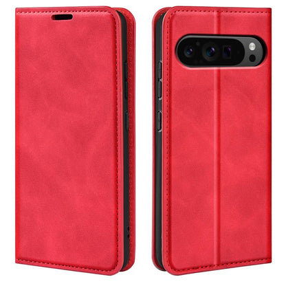 Retro-skin Magnetic Suction Leather Phone Case, For Google Pixel 11a, For Google Pixel 11 Pro XL, For Google Pixel 10 Pro XL, For Google Pixel 8a, For Google Pixel 9a, For Google Pixel 9 Pro XL, For Google Pixel 11 / 11 Pro, For Google Pixel 10 / 10 Pr...