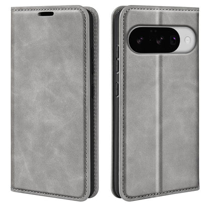 Retro-skin Magnetic Suction Leather Phone Case, For Google Pixel 11a, For Google Pixel 11 Pro XL, For Google Pixel 10 Pro XL, For Google Pixel 8a, For Google Pixel 9a, For Google Pixel 9 Pro XL, For Google Pixel 11 / 11 Pro, For Google Pixel 10 / 10 Pr...