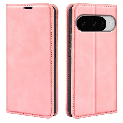 Retro-skin Magnetic Suction Leather Phone Case, For Google Pixel 11a, For Google Pixel 11 Pro XL, For Google Pixel 10 Pro XL, For Google Pixel 8a, For Google Pixel 9a, For Google Pixel 9 Pro XL, For Google Pixel 11 / 11 Pro, For Google Pixel 10 / 10 Pr...