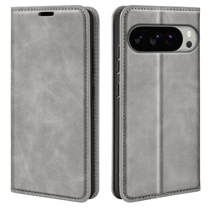 Retro-skin Magnetic Suction Leather Phone Case, For Google Pixel 11a, For Google Pixel 11 Pro XL, For Google Pixel 10 Pro XL, For Google Pixel 8a, For Google Pixel 9a, For Google Pixel 9 Pro XL, For Google Pixel 11 / 11 Pro, For Google Pixel 10 / 10 Pr...