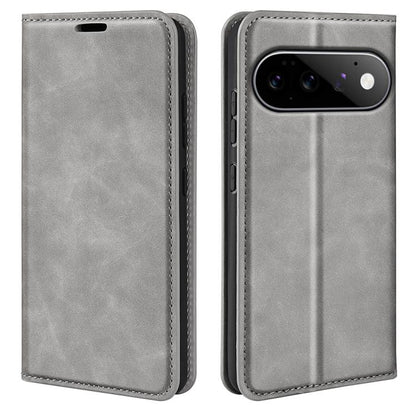 Retro-skin Magnetic Suction Leather Phone Case, For Google Pixel 11a, For Google Pixel 11 Pro XL, For Google Pixel 10 Pro XL, For Google Pixel 8a, For Google Pixel 9a, For Google Pixel 9 Pro XL, For Google Pixel 11 / 11 Pro, For Google Pixel 10 / 10 Pr...