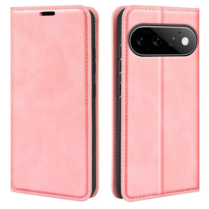 Retro-skin Magnetic Suction Leather Phone Case, For Google Pixel 11a, For Google Pixel 11 Pro XL, For Google Pixel 10 Pro XL, For Google Pixel 8a, For Google Pixel 9a, For Google Pixel 9 Pro XL, For Google Pixel 11 / 11 Pro, For Google Pixel 10 / 10 Pr...