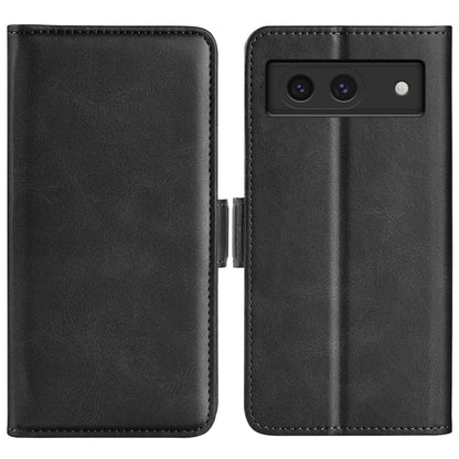 Dual-side Magnetic Buckle Horizontal Flip Leather Phone Case, For Google Pixel 11a, For Google Pixel 11 Pro XL, For Google Pixel 10 Pro XL, For Google Pixel 9a, For Google Pixel 9 Pro XL, For Google Pixel 8a, For Google Pixel 11 / 11 Pro               ...