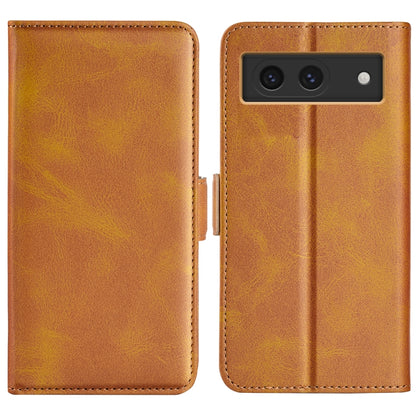 Dual-side Magnetic Buckle Horizontal Flip Leather Phone Case, For Google Pixel 11a, For Google Pixel 11 Pro XL, For Google Pixel 10 Pro XL, For Google Pixel 9a, For Google Pixel 9 Pro XL, For Google Pixel 8a, For Google Pixel 11 / 11 Pro               ...