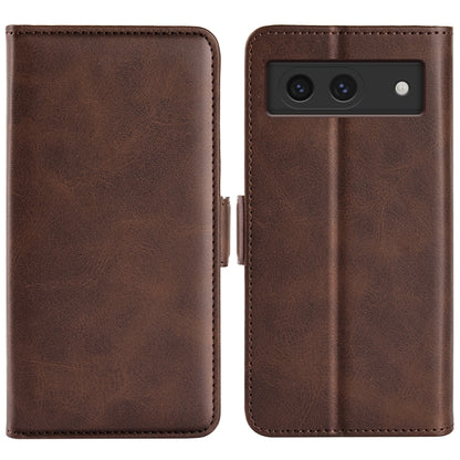 Dual-side Magnetic Buckle Horizontal Flip Leather Phone Case, For Google Pixel 11a, For Google Pixel 11 Pro XL, For Google Pixel 10 Pro XL, For Google Pixel 9a, For Google Pixel 9 Pro XL, For Google Pixel 8a, For Google Pixel 11 / 11 Pro               ...