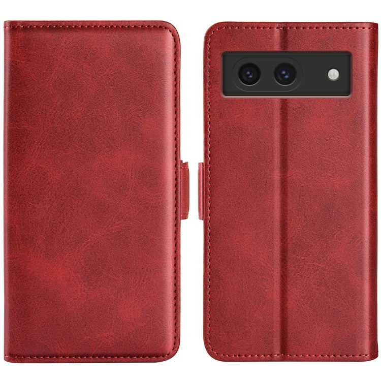 Dual-side Magnetic Buckle Horizontal Flip Leather Phone Case, For Google Pixel 11a, For Google Pixel 11 Pro XL, For Google Pixel 10 Pro XL, For Google Pixel 9a, For Google Pixel 9 Pro XL, For Google Pixel 8a, For Google Pixel 11 / 11 Pro               ...