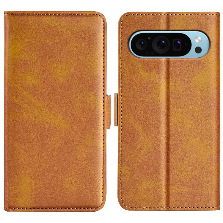 Dual-side Magnetic Buckle Horizontal Flip Leather Phone Case, For Google Pixel 11a, For Google Pixel 11 Pro XL, For Google Pixel 10 Pro XL, For Google Pixel 9a, For Google Pixel 9 Pro XL, For Google Pixel 8a, For Google Pixel 11 / 11 Pro               ...