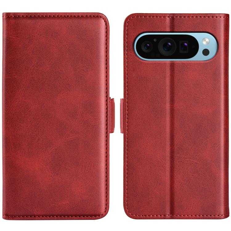 Dual-side Magnetic Buckle Horizontal Flip Leather Phone Case, For Google Pixel 11a, For Google Pixel 11 Pro XL, For Google Pixel 10 Pro XL, For Google Pixel 9a, For Google Pixel 9 Pro XL, For Google Pixel 8a, For Google Pixel 11 / 11 Pro               ...