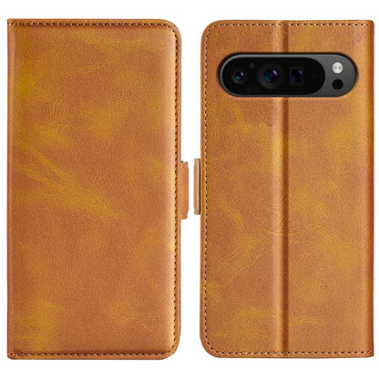 Dual-side Magnetic Buckle Horizontal Flip Leather Phone Case, For Google Pixel 11a, For Google Pixel 11 Pro XL, For Google Pixel 10 Pro XL, For Google Pixel 9a, For Google Pixel 9 Pro XL, For Google Pixel 8a, For Google Pixel 11 / 11 Pro               ...