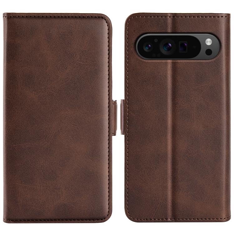 Dual-side Magnetic Buckle Horizontal Flip Leather Phone Case, For Google Pixel 11a, For Google Pixel 11 Pro XL, For Google Pixel 10 Pro XL, For Google Pixel 9a, For Google Pixel 9 Pro XL, For Google Pixel 8a, For Google Pixel 11 / 11 Pro               ...