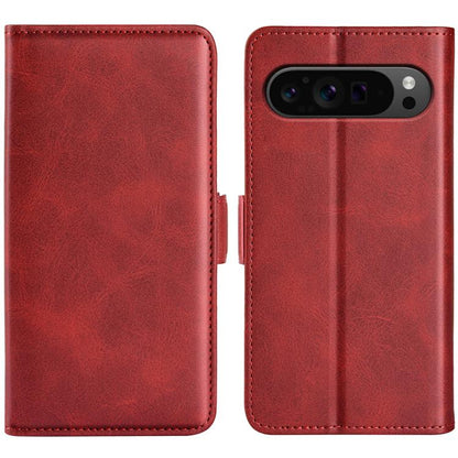 Dual-side Magnetic Buckle Horizontal Flip Leather Phone Case, For Google Pixel 11a, For Google Pixel 11 Pro XL, For Google Pixel 10 Pro XL, For Google Pixel 9a, For Google Pixel 9 Pro XL, For Google Pixel 8a, For Google Pixel 11 / 11 Pro               ...