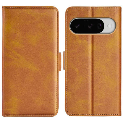 Dual-side Magnetic Buckle Horizontal Flip Leather Phone Case, For Google Pixel 11a, For Google Pixel 11 Pro XL, For Google Pixel 10 Pro XL, For Google Pixel 9a, For Google Pixel 9 Pro XL, For Google Pixel 8a, For Google Pixel 11 / 11 Pro               ...