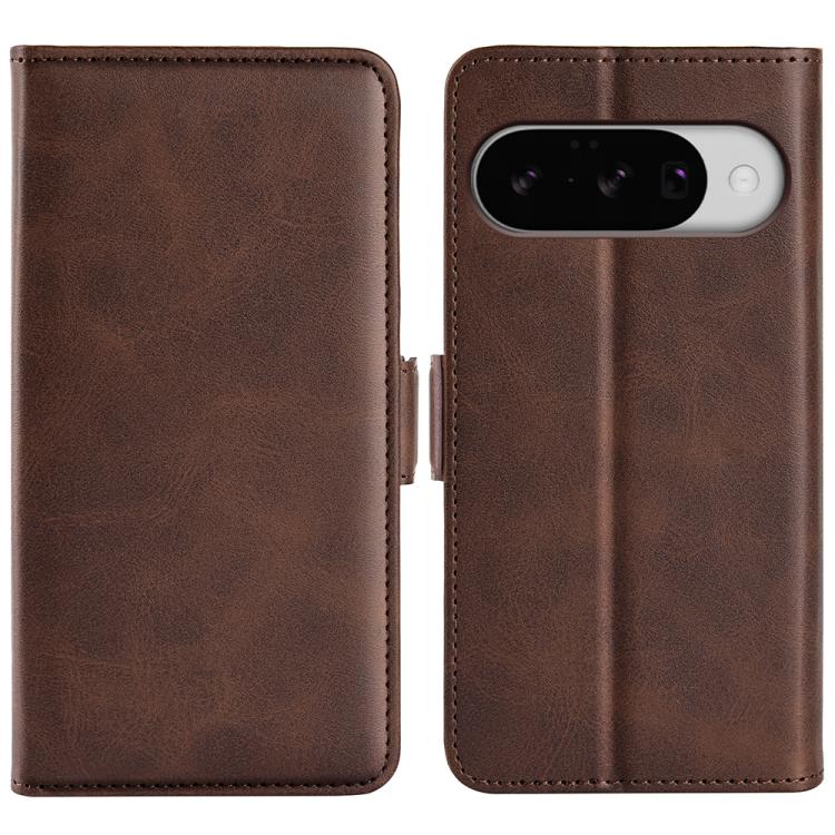 Dual-side Magnetic Buckle Horizontal Flip Leather Phone Case, For Google Pixel 11a, For Google Pixel 11 Pro XL, For Google Pixel 10 Pro XL, For Google Pixel 9a, For Google Pixel 9 Pro XL, For Google Pixel 8a, For Google Pixel 11 / 11 Pro               ...