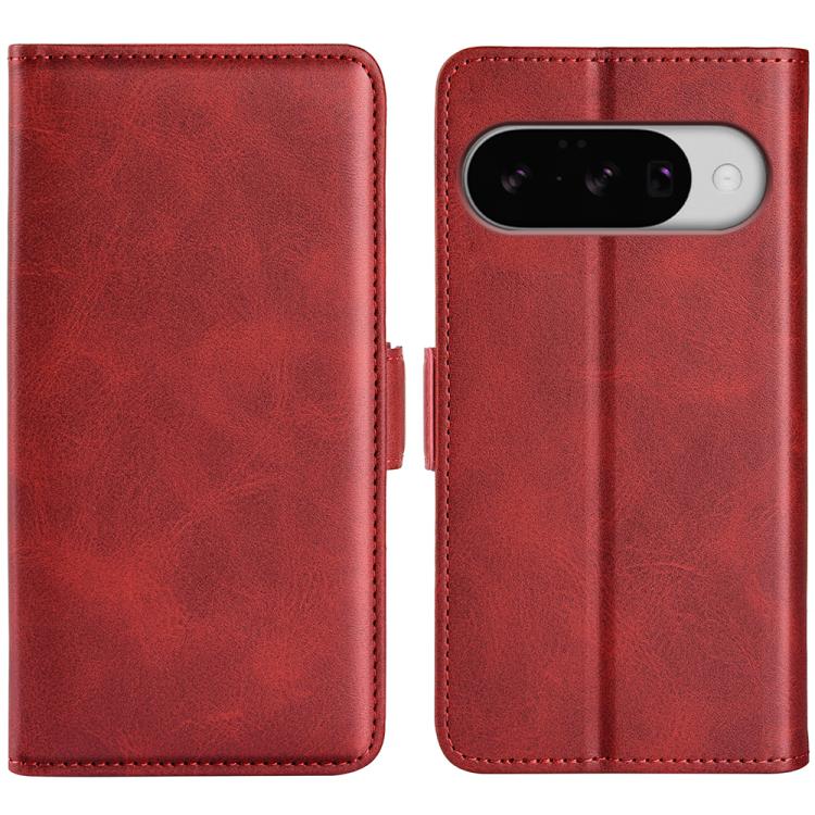 Dual-side Magnetic Buckle Horizontal Flip Leather Phone Case, For Google Pixel 11a, For Google Pixel 11 Pro XL, For Google Pixel 10 Pro XL, For Google Pixel 9a, For Google Pixel 9 Pro XL, For Google Pixel 8a, For Google Pixel 11 / 11 Pro               ...
