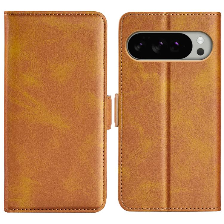 Dual-side Magnetic Buckle Horizontal Flip Leather Phone Case, For Google Pixel 11a, For Google Pixel 11 Pro XL, For Google Pixel 10 Pro XL, For Google Pixel 9a, For Google Pixel 9 Pro XL, For Google Pixel 8a, For Google Pixel 11 / 11 Pro               ...