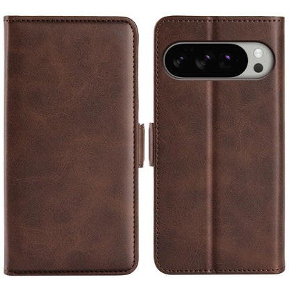 Dual-side Magnetic Buckle Horizontal Flip Leather Phone Case, For Google Pixel 11a, For Google Pixel 11 Pro XL, For Google Pixel 10 Pro XL, For Google Pixel 9a, For Google Pixel 9 Pro XL, For Google Pixel 8a, For Google Pixel 11 / 11 Pro               ...
