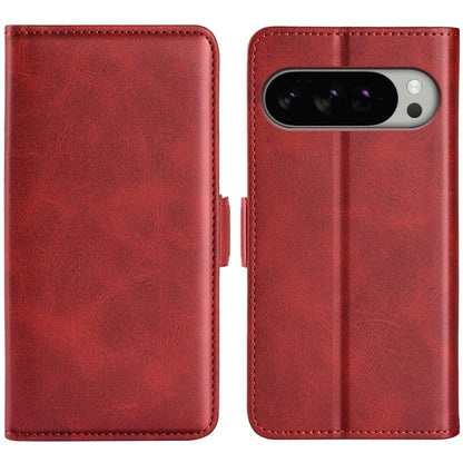 Dual-side Magnetic Buckle Horizontal Flip Leather Phone Case, For Google Pixel 11a, For Google Pixel 11 Pro XL, For Google Pixel 10 Pro XL, For Google Pixel 9a, For Google Pixel 9 Pro XL, For Google Pixel 8a, For Google Pixel 11 / 11 Pro               ...