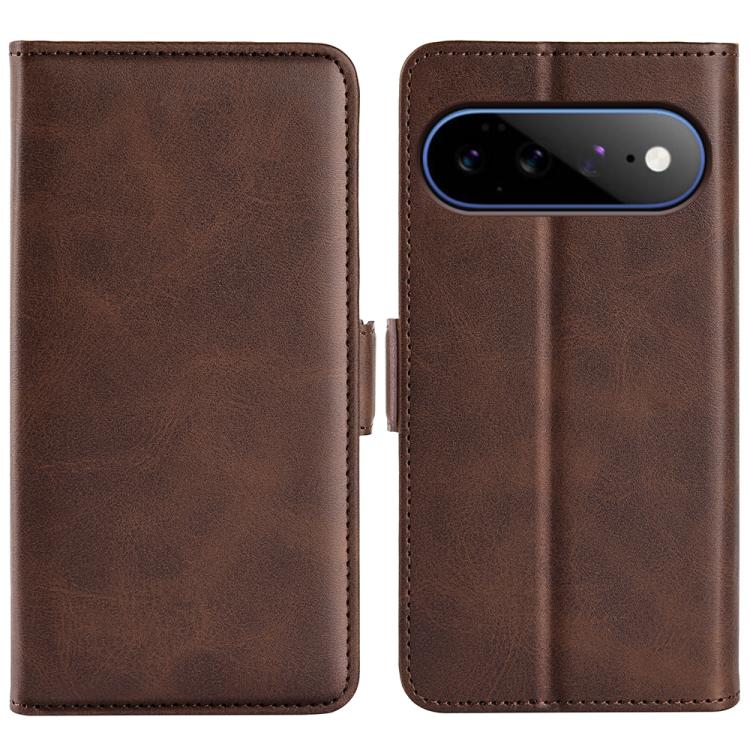 Dual-side Magnetic Buckle Horizontal Flip Leather Phone Case, For Google Pixel 11a, For Google Pixel 11 Pro XL, For Google Pixel 10 Pro XL, For Google Pixel 9a, For Google Pixel 9 Pro XL, For Google Pixel 8a, For Google Pixel 11 / 11 Pro               ...