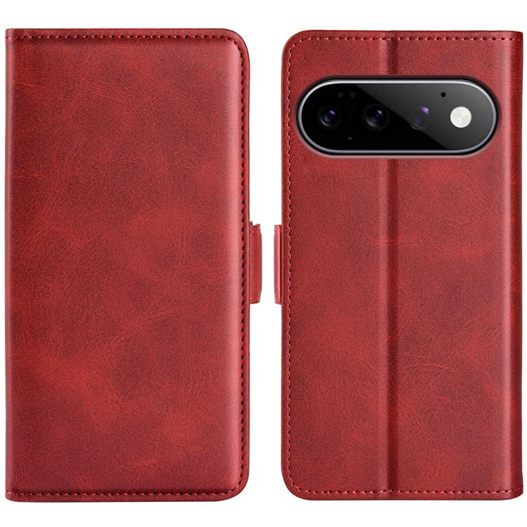Dual-side Magnetic Buckle Horizontal Flip Leather Phone Case, For Google Pixel 11a, For Google Pixel 11 Pro XL, For Google Pixel 10 Pro XL, For Google Pixel 9a, For Google Pixel 9 Pro XL, For Google Pixel 8a, For Google Pixel 11 / 11 Pro               ...