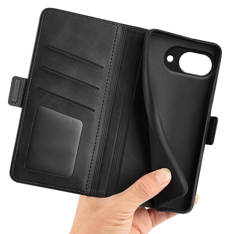 Dual-side Magnetic Buckle Horizontal Flip Leather Phone Case, For Google Pixel 11a, For Google Pixel 11 Pro XL, For Google Pixel 10 Pro XL, For Google Pixel 9a, For Google Pixel 9 Pro XL, For Google Pixel 8a, For Google Pixel 11 / 11 Pro               ...