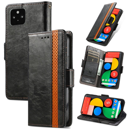 CaseNeo Splicing Dual Magnetic Buckle Leather Phone Case, For Google Pixel 11 Pro XL, For Google Pixel 11 / 11 Pro, For Google Pixel 10a, For Google Pixel 8a, For Google Pixel 7 Pro, For Google Pixel 9a, For Google Pixel 7, For Google Pixel 6a         ...