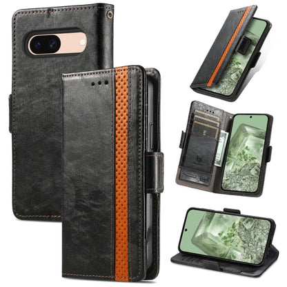 CaseNeo Splicing Dual Magnetic Buckle Leather Phone Case, For Google Pixel 11 Pro XL, For Google Pixel 11 / 11 Pro, For Google Pixel 10a, For Google Pixel 8a, For Google Pixel 7 Pro, For Google Pixel 9a, For Google Pixel 7, For Google Pixel 6a         ...