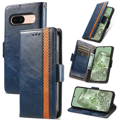 CaseNeo Splicing Dual Magnetic Buckle Leather Phone Case, For Google Pixel 11 Pro XL, For Google Pixel 11 / 11 Pro, For Google Pixel 10a, For Google Pixel 8a, For Google Pixel 7 Pro, For Google Pixel 9a, For Google Pixel 7, For Google Pixel 6a         ...
