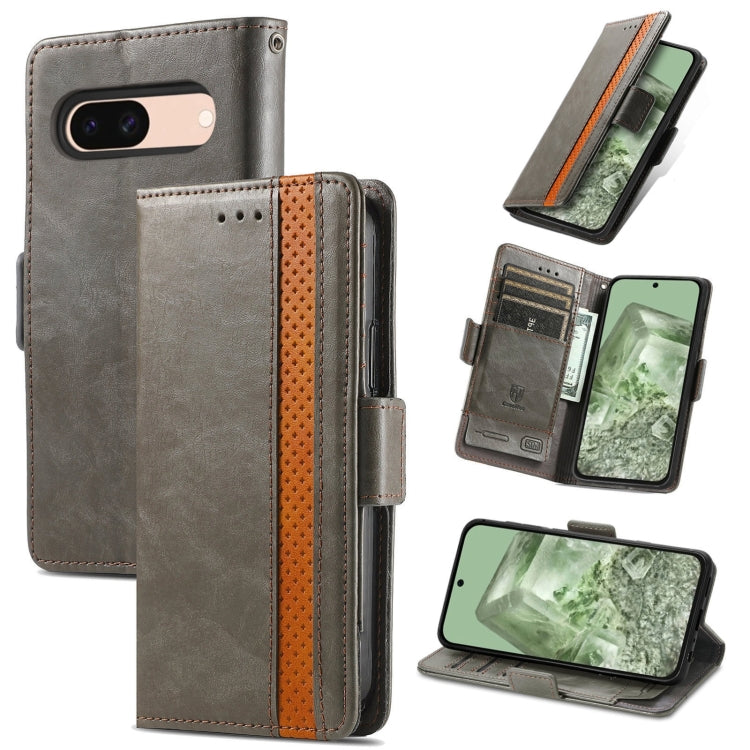 CaseNeo Splicing Dual Magnetic Buckle Leather Phone Case, For Google Pixel 11 Pro XL, For Google Pixel 11 / 11 Pro, For Google Pixel 10a, For Google Pixel 8a, For Google Pixel 7 Pro, For Google Pixel 9a, For Google Pixel 7, For Google Pixel 6a         ...