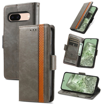 CaseNeo Splicing Dual Magnetic Buckle Leather Phone Case, For Google Pixel 11 Pro XL, For Google Pixel 11 / 11 Pro, For Google Pixel 10a, For Google Pixel 8a, For Google Pixel 7 Pro, For Google Pixel 9a, For Google Pixel 7, For Google Pixel 6a         ...