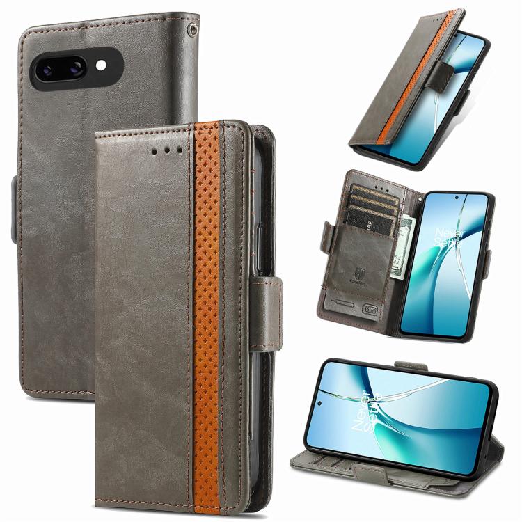 CaseNeo Splicing Dual Magnetic Buckle Leather Phone Case, For Google Pixel 11 Pro XL, For Google Pixel 11 / 11 Pro, For Google Pixel 10a, For Google Pixel 8a, For Google Pixel 7 Pro, For Google Pixel 9a, For Google Pixel 7, For Google Pixel 6a         ...