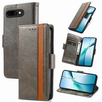 CaseNeo Splicing Dual Magnetic Buckle Leather Phone Case, For Google Pixel 11 Pro XL, For Google Pixel 11 / 11 Pro, For Google Pixel 10a, For Google Pixel 8a, For Google Pixel 7 Pro, For Google Pixel 9a, For Google Pixel 7, For Google Pixel 6a         ...
