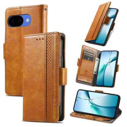 CaseNeo Splicing Dual Magnetic Buckle Leather Phone Case, For Google Pixel 11 Pro XL, For Google Pixel 11 / 11 Pro, For Google Pixel 10a, For Google Pixel 8a, For Google Pixel 7 Pro, For Google Pixel 9a, For Google Pixel 7, For Google Pixel 6a         ...