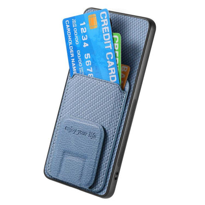 Carbon Fiber Card Bag Fold Stand Phone Case, For Google Pixel 11 Pro XL, For Google Pixel 11, For Google Pixel 11 Pro, For Google Pixel 10 Pro XL, For Google Pixel 9a, For Google Pixel 9 Pro XL, For Google Pixel 8 Pro, For Google Pixel 8               ...