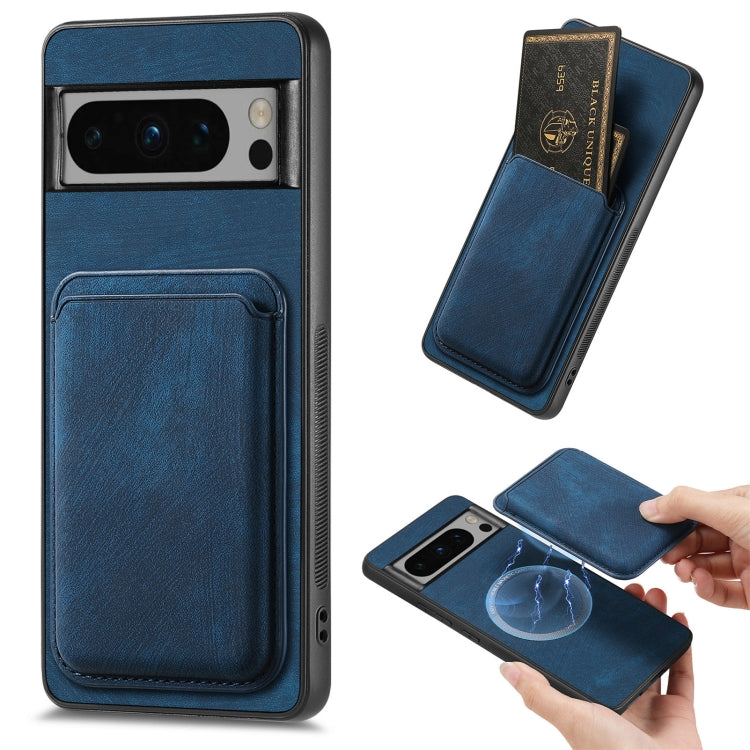 Retro Leather Card Bag Magnetic Phone Case, For Google Pixel 11 Pro XL, For Google Pixel 11, For Google Pixel 11 Pro, For Google Pixel 10 Pro XL, For Google Pixel 9A, For Google Pixel 9 Pro XL, For Google Pixel 8 Pro, For Google Pixel 8                ...