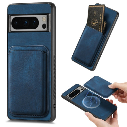 Retro Leather Card Bag Magnetic Phone Case, For Google Pixel 11 Pro XL, For Google Pixel 11, For Google Pixel 11 Pro, For Google Pixel 10 Pro XL, For Google Pixel 9A, For Google Pixel 9 Pro XL, For Google Pixel 8 Pro, For Google Pixel 8                ...