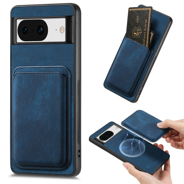 Retro Leather Card Bag Magnetic Phone Case, For Google Pixel 11 Pro XL, For Google Pixel 11, For Google Pixel 11 Pro, For Google Pixel 10 Pro XL, For Google Pixel 9A, For Google Pixel 9 Pro XL, For Google Pixel 8 Pro, For Google Pixel 8                ...