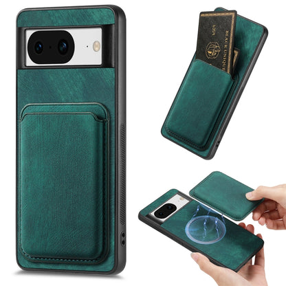 Retro Leather Card Bag Magnetic Phone Case, For Google Pixel 11 Pro XL, For Google Pixel 11, For Google Pixel 11 Pro, For Google Pixel 10 Pro XL, For Google Pixel 9A, For Google Pixel 9 Pro XL, For Google Pixel 8 Pro, For Google Pixel 8                ...