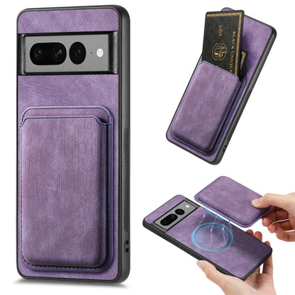 Retro Leather Card Bag Magnetic Phone Case, For Google Pixel 11 Pro XL, For Google Pixel 11, For Google Pixel 11 Pro, For Google Pixel 10 Pro XL, For Google Pixel 9A, For Google Pixel 9 Pro XL, For Google Pixel 8 Pro, For Google Pixel 8                ...