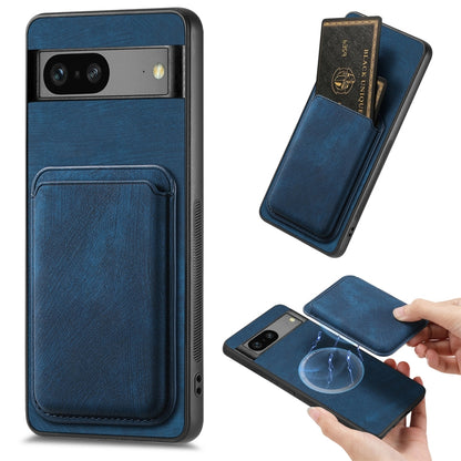 Retro Leather Card Bag Magnetic Phone Case, For Google Pixel 11 Pro XL, For Google Pixel 11, For Google Pixel 11 Pro, For Google Pixel 10 Pro XL, For Google Pixel 9A, For Google Pixel 9 Pro XL, For Google Pixel 8 Pro, For Google Pixel 8                ...