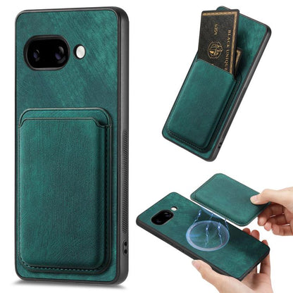 Retro Leather Card Bag Magnetic Phone Case, For Google Pixel 11 Pro XL, For Google Pixel 11, For Google Pixel 11 Pro, For Google Pixel 10 Pro XL, For Google Pixel 9A, For Google Pixel 9 Pro XL, For Google Pixel 8 Pro, For Google Pixel 8                ...