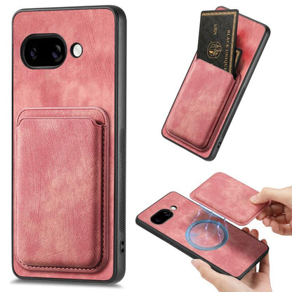 Retro Leather Card Bag Magnetic Phone Case, For Google Pixel 11 Pro XL, For Google Pixel 11, For Google Pixel 11 Pro, For Google Pixel 10 Pro XL, For Google Pixel 9A, For Google Pixel 9 Pro XL, For Google Pixel 8 Pro, For Google Pixel 8                ...