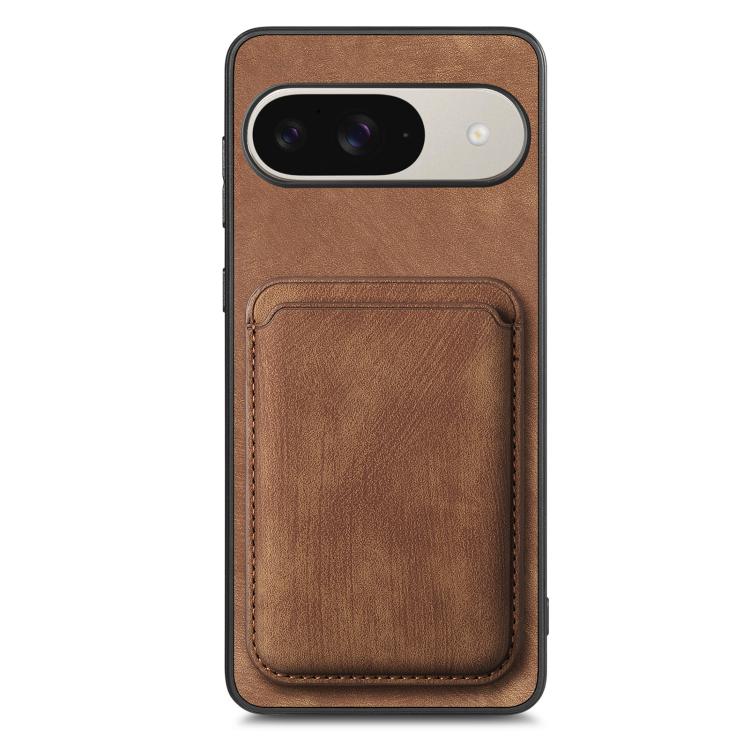 Retro Leather Card Bag Magnetic Phone Case, For Google Pixel 11 Pro XL, For Google Pixel 11, For Google Pixel 11 Pro, For Google Pixel 10 Pro XL, For Google Pixel 9A, For Google Pixel 9 Pro XL, For Google Pixel 8 Pro, For Google Pixel 8                ...