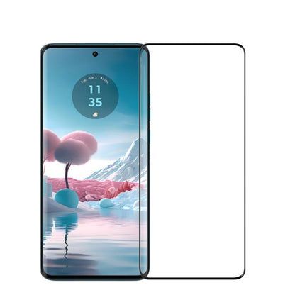 PINWUYO 9H 3D Hot Bending Tempered Glass Film, For Motorola Moto Edge 40 Neo