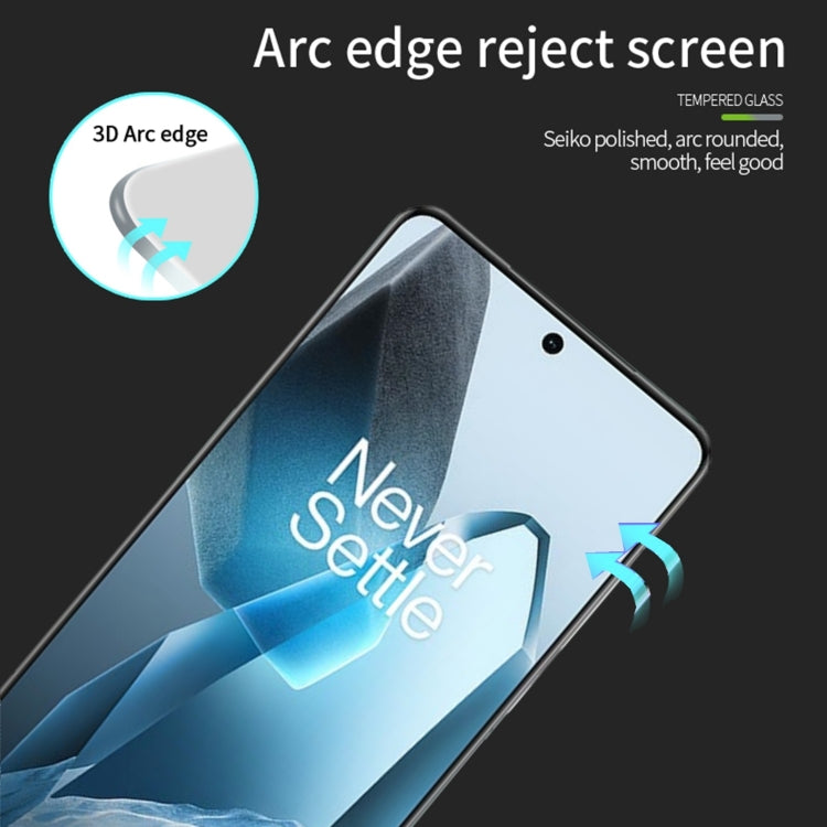 MOFI 9H 3D Hot Bending Tempered Glass Film, For OnePlus 13, For OnePlus 12