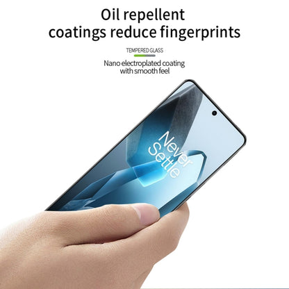 MOFI 9H 3D Hot Bending Tempered Glass Film, For OnePlus 13, For OnePlus 12